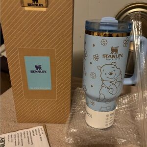 Stanley Light Blue Pooh Bear Mug